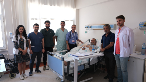 Sivas'ta ilk kez yapılan ameliyatta başarı elde edildi