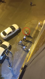 Sokak ortasında meydan muharebesi