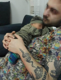 Boşanacağını söylediği kocası çocuğunu kaçırdı