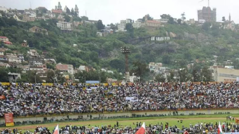 Madagaskar'da izdiham!