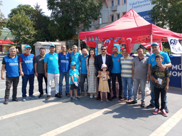 Staj mağdurlarına 'İYİ' destek