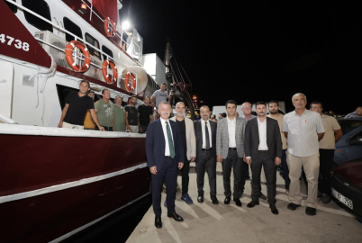 Kocaeli'de balıkçılar 'Vira Bismillah' dedi