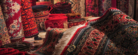 Eski dokuma halıları yeniliyor