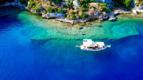 Bin 500 yıllık deniz altındaki şehir ilgi odağı oldu