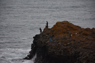 Tabiat harikası koyda balık avı