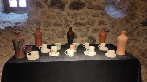 Seramik sergisi vatandaşlardan büyük ilgi görüyor