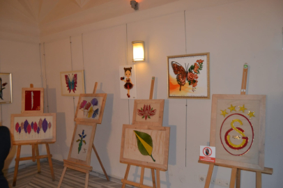 Suça sürüklenen çocukların anlamlı sergisi