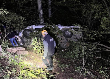 80 metrelik uçuruma yuvarlandı! 1 ölü