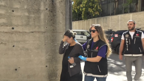 Karnı burnunda torbacı kıskıvrak yakalandı