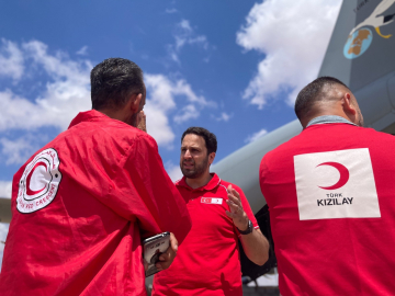 Türk Kızılay'ı Libya'da