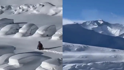 O ülkeye 28 saat boyunca kar yağdı!