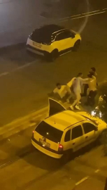 Bursa'da sokak ortasında kavga