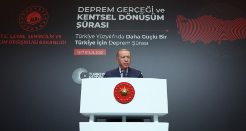 Cumhurbaşkanı Erdoğan'dan kentsel dönüşüm mesajı