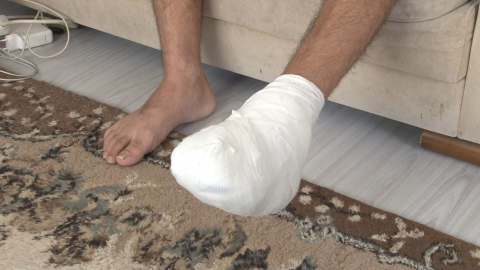 Belediye aracıyla vatandaşı ezdi