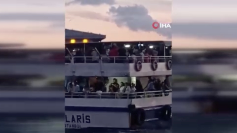 Öfke denize de taştı!