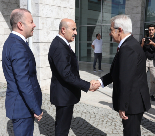 Başkan Erdem'den Vali ve Kaymakam ziyareti