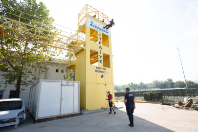 Bursa'da gerçeği aratmayan tatbikat