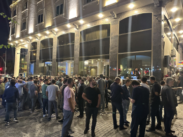 İBB'de işçi protestosu