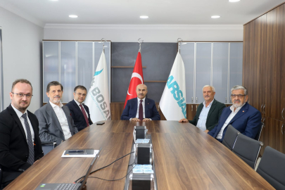 Vali Demirtaş'tan BOSAB ziyareti