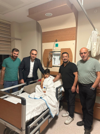 5 yaşındaki çocuğu boğulmaktan 'başkan' kurtardı