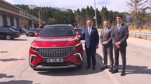 Uzay yolcuları, Togg'u inceledi