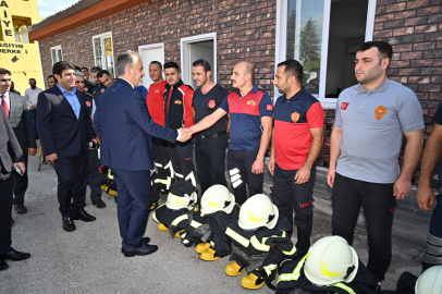 İtfaiyede kuruluş yıldönümü coşkusu