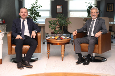 Nilüfer Kaymakamı Murat Süzen'den Başkan Erdem'e ziyaret