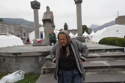 Dağlık Karabağ'dan Ermenistan'a mülteci akını