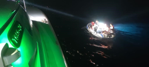 11 kaçak göçmen yakalandı