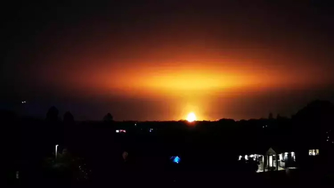 İngiltere'de patlama!