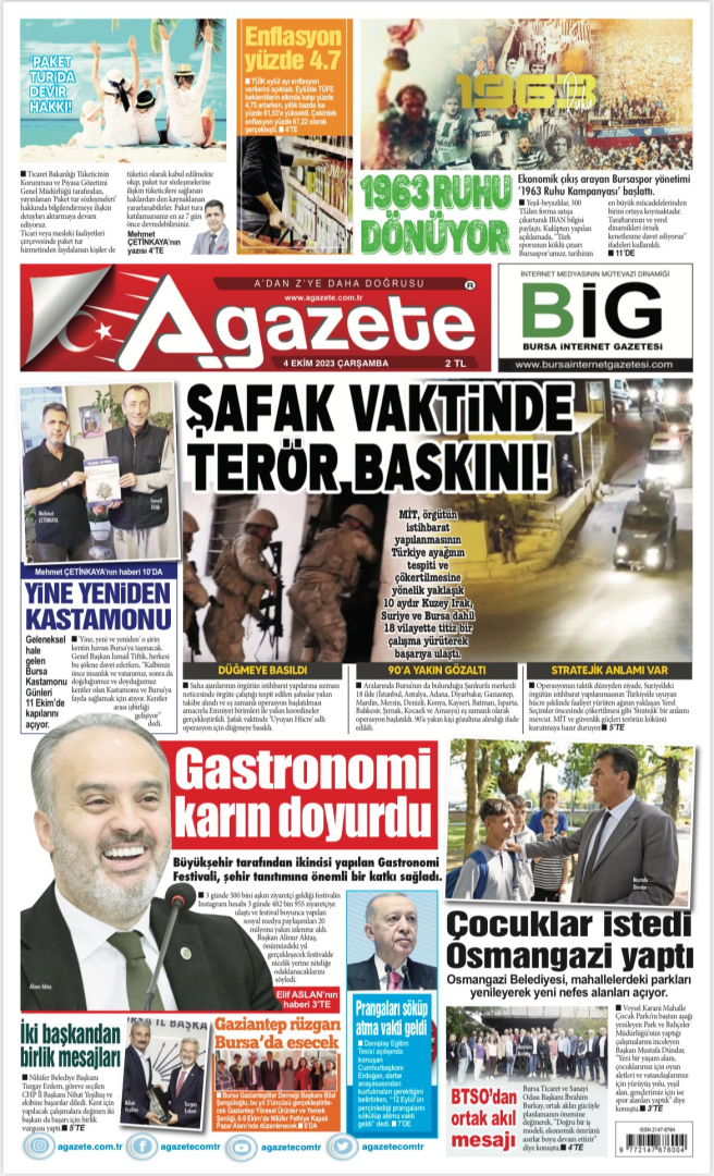 4 Ekim Çarşamba 2023