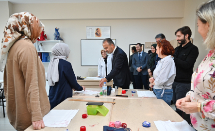 Başkan Aktaş'tan BUSMEK ziyareti