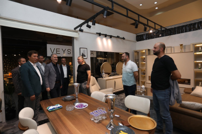 Başkan Taban'dan mobilya fuarı ziyareti