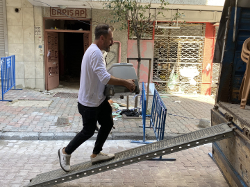 Doğalgaz patlayan binaya yıkım kararı