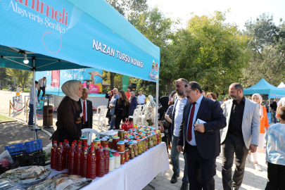 Kadın esnaflar bu şenlikte buluştu