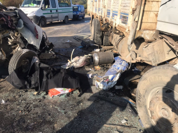 Bursa'da feci kaza: 1 ölü 5 yaralı