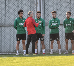 Sözkesen'le ilk idman