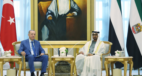 Cumhurbaşkanı Erdoğan Al Nahyan ile görüştü