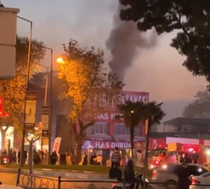 Bursa'da restoranda yangın çıktı!