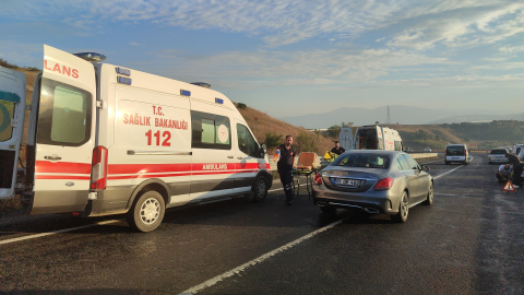 Bursa'da kaza, iki kişi ağır yaralandı
