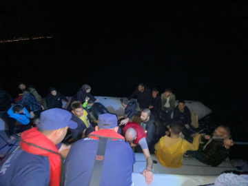 25 düzensiz göçmen yakalandı