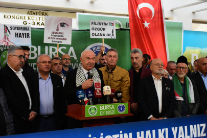 Şevket Orhan, İsrail zulmüne tepki gösterdi