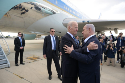 Biden Tel Aviv'de