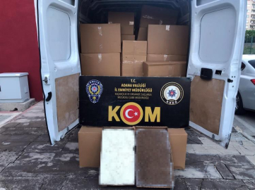 1 milyon sigara ele geçirildi