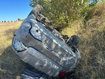 Otomobil takla attı, 5 yaralı