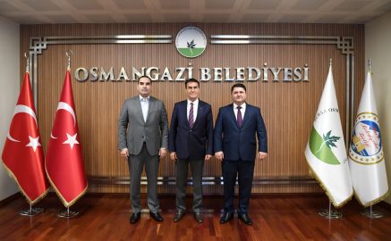 Kardeş belediyeden Osmangazi'ye ziyaret