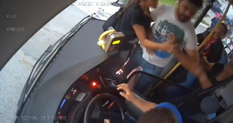 Şoföre atılan tokadın nedeni şoke etti