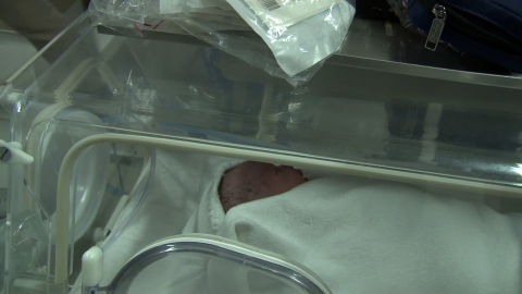 100'üncü yılın ilk bebeği