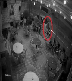 Hırsızlık anı kamerada