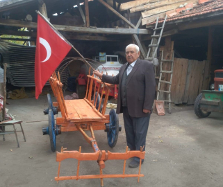 Kurtuluş Savaşı arabası yeniden yapıldı